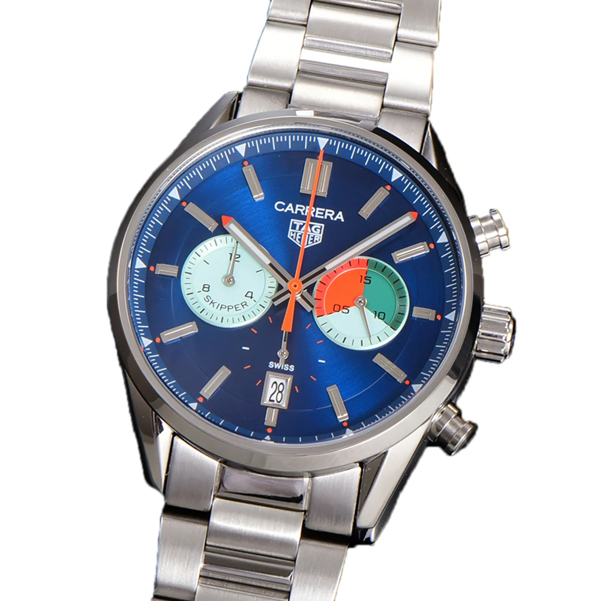 Carrera Skipper 39 Blue Dial
