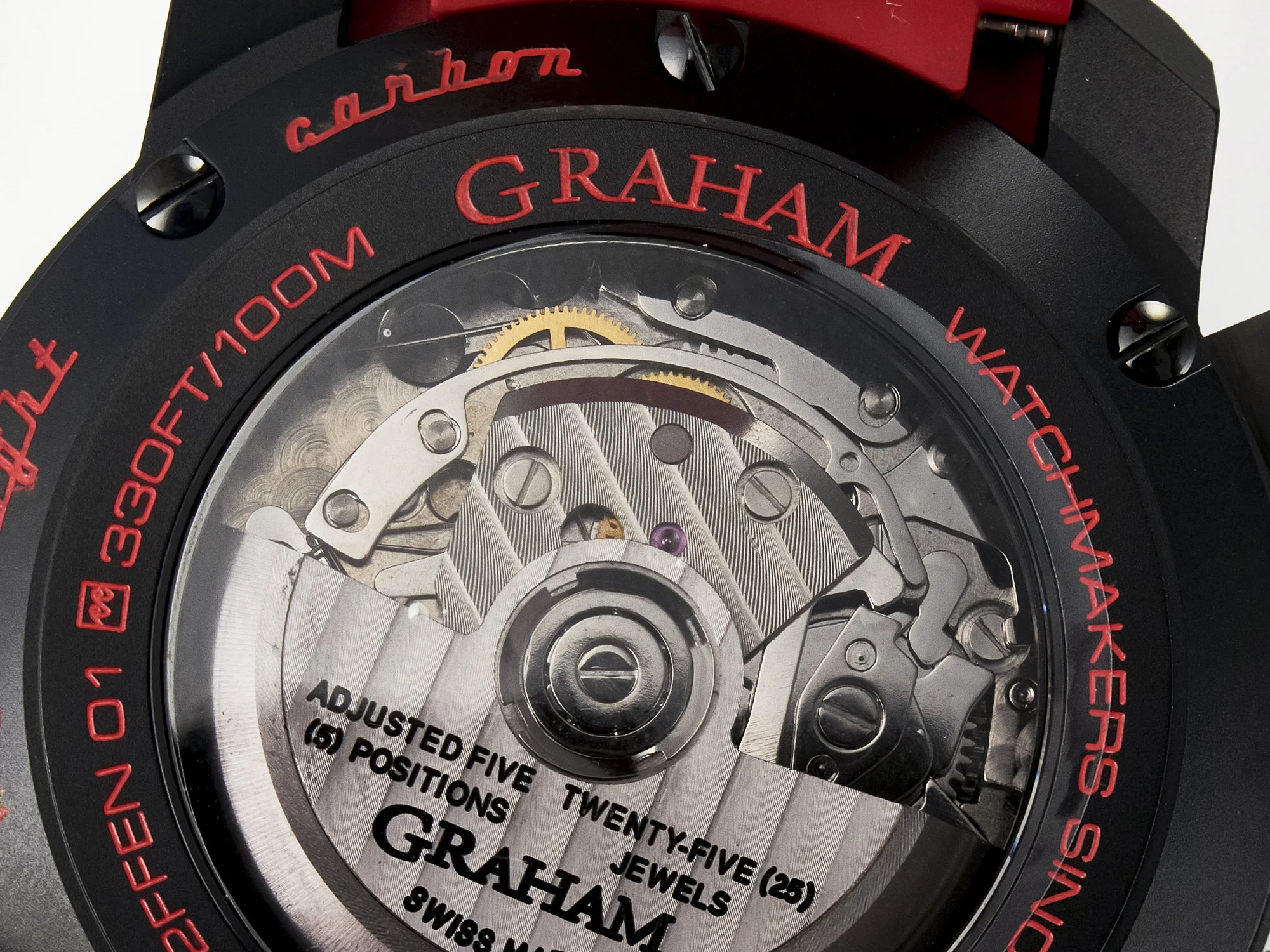 Chronofighter Superlight JKF 1:1 Best Edition on Red Rubber Strap A7750