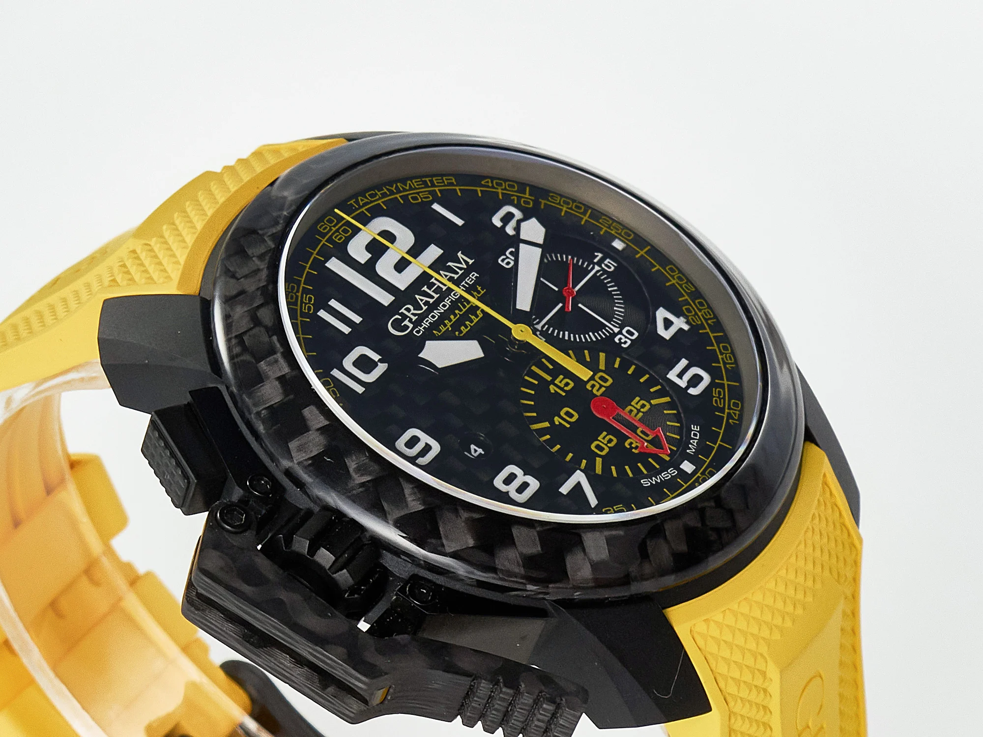 Chronofighter Superlight JKF 1:1 Best Edition on Yellow Rubber Strap A7750