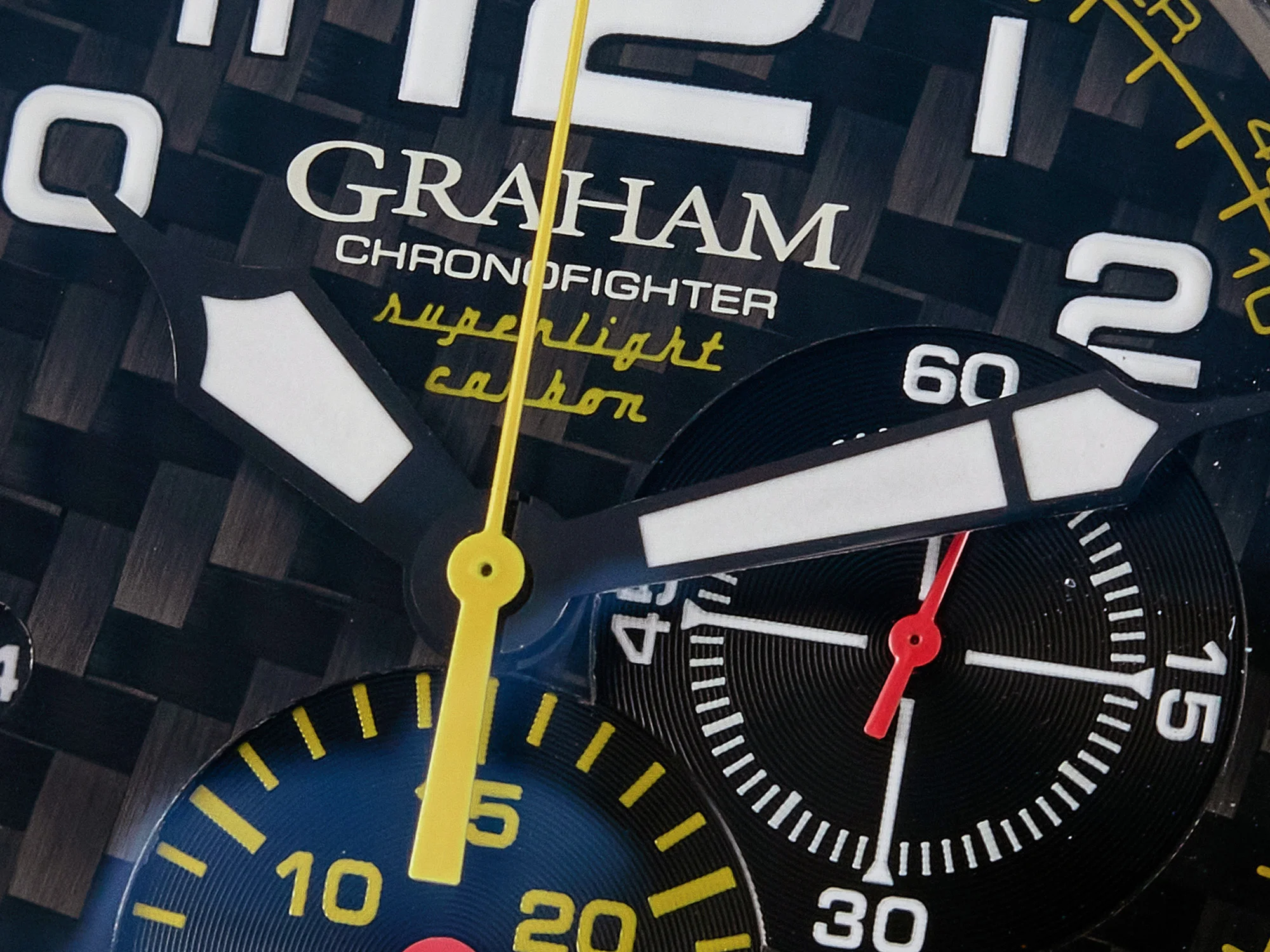 Chronofighter Superlight JKF 1:1 Best Edition on Yellow Rubber Strap A7750