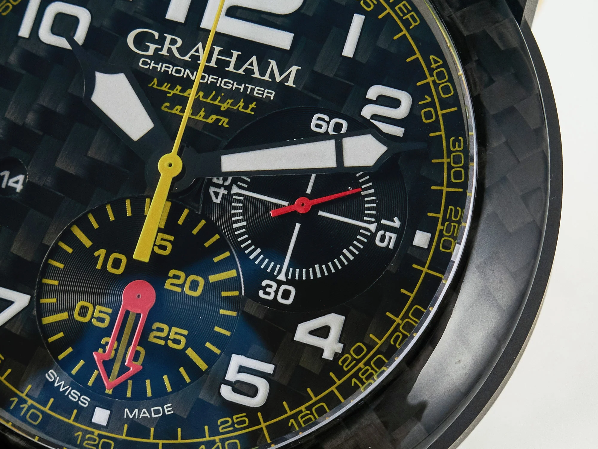 Chronofighter Superlight JKF 1:1 Best Edition on Yellow Rubber Strap A7750