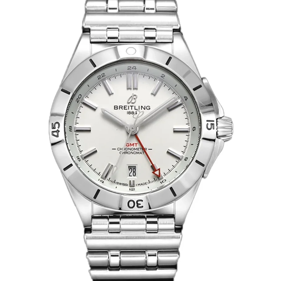 Chronomat Automatic GMT 40 White Dial Ref. A32398101A1A1