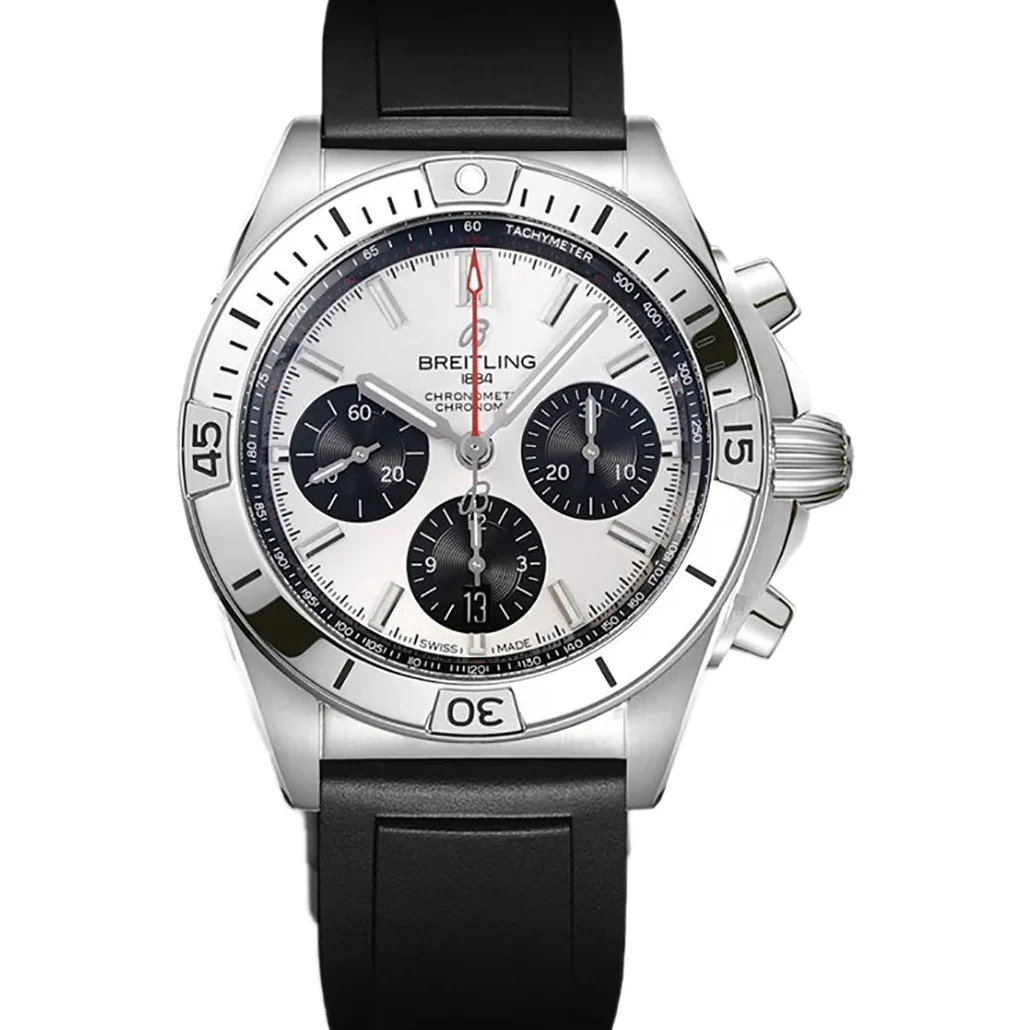 Chronomat B01 42 White Dial Ref. AB0134101G1A1
