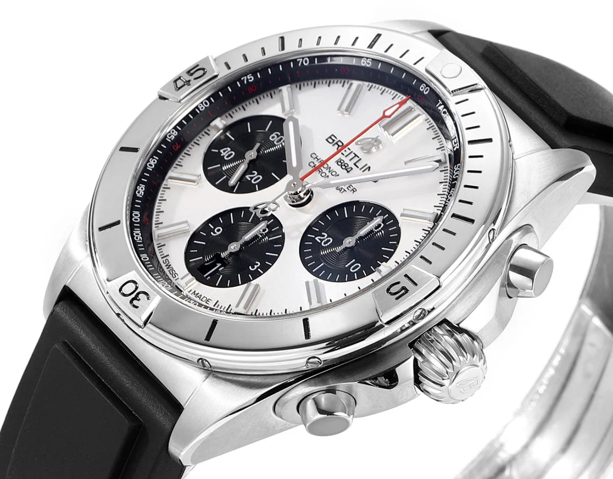 Chronomat B01 42 White Dial Ref. AB0134101G1A1