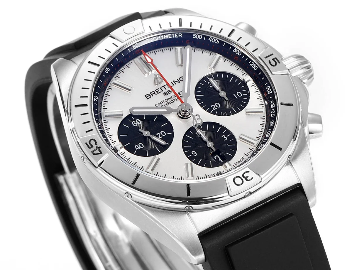 Chronomat B01 42 White Dial Ref. AB0134101G1A1
