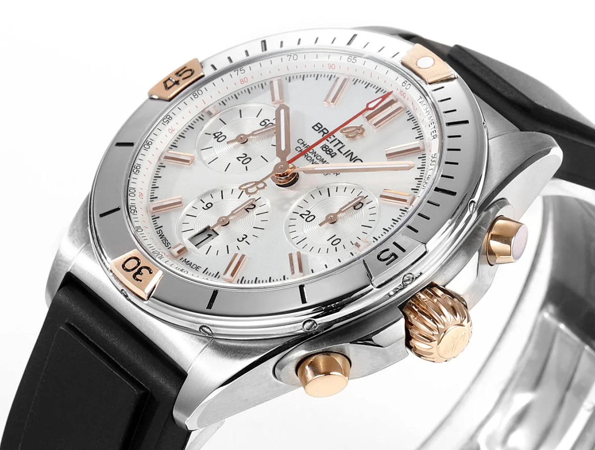Chronomat B01 42 White Dial Ref. IB0134101G1A1