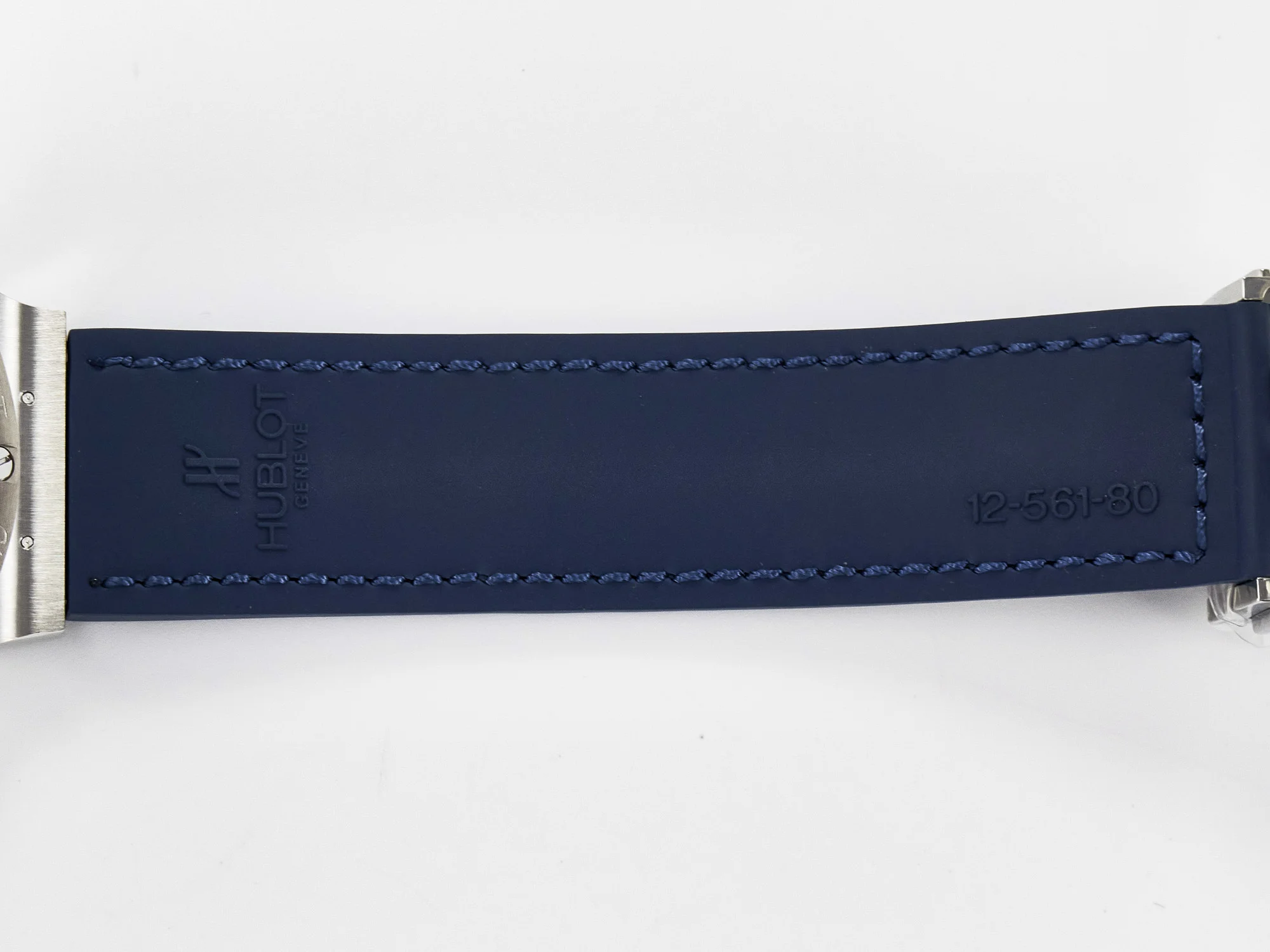 Classic Fusion 38mm SS JJF 1:1 Best Edition Blue Dial on Blue Gummy Leather Strap