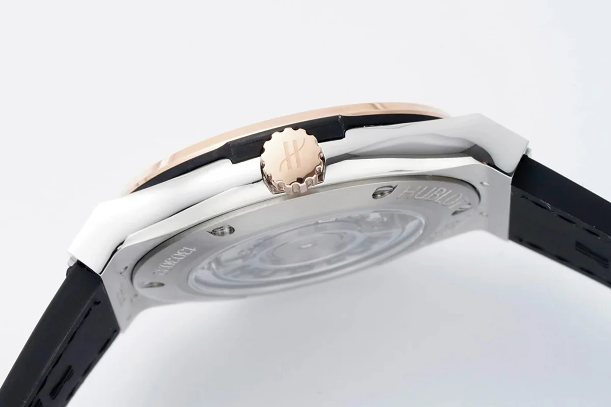 Classic Fusion Automatic 42mm Black Dial on Steel/Rose Gold