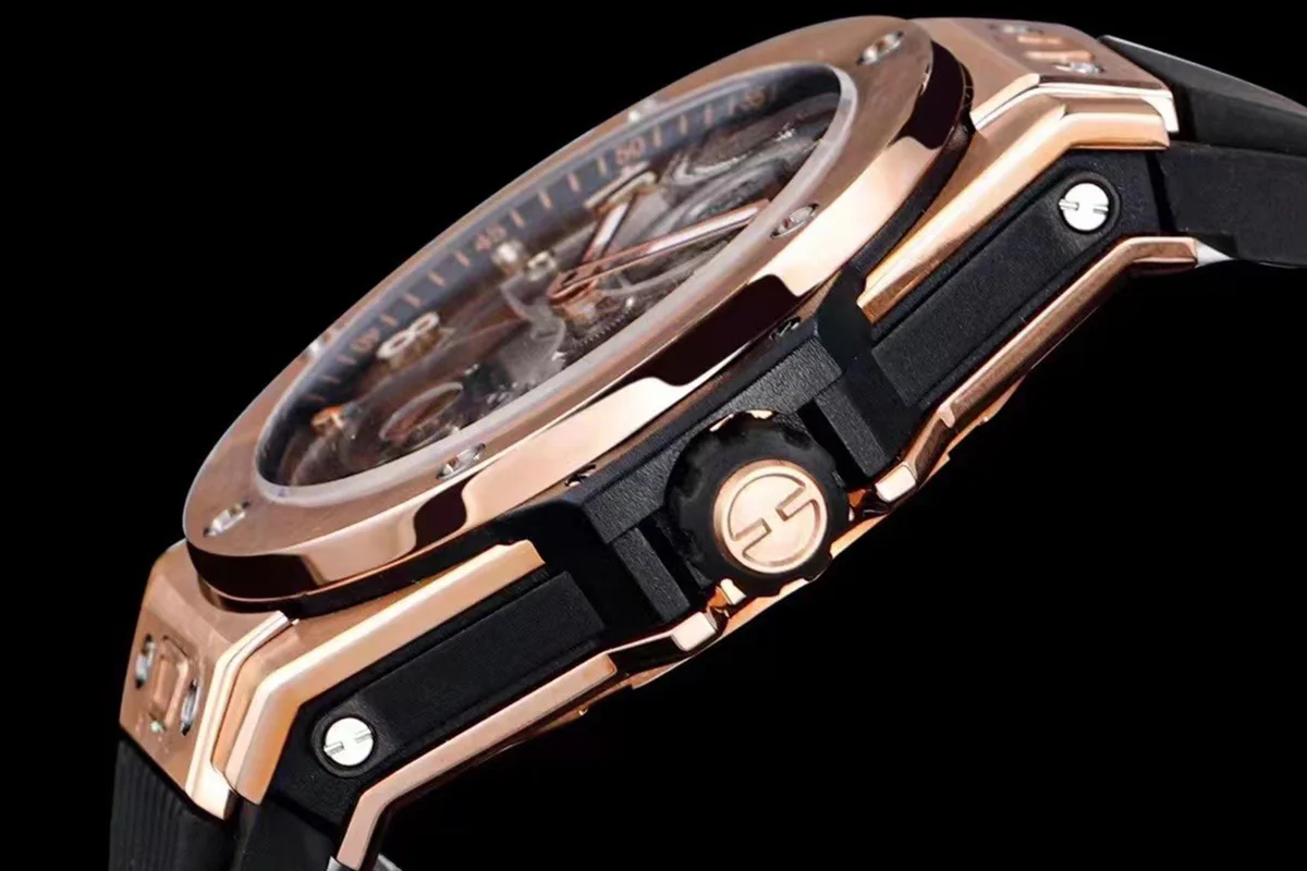 Classic Fusion Tourbillon 45mm Skeleton Dial in Rose Gold
