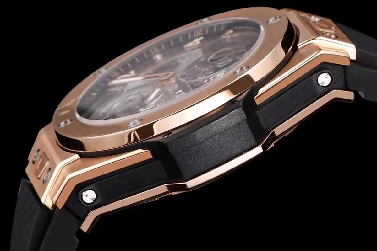 Classic Fusion Tourbillon 45mm Skeleton Dial in Rose Gold