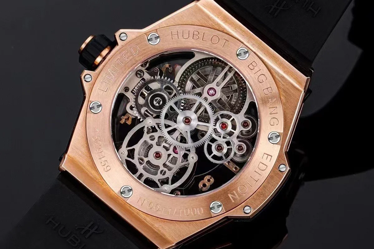 Classic Fusion Tourbillon 45mm Skeleton Dial in Rose Gold
