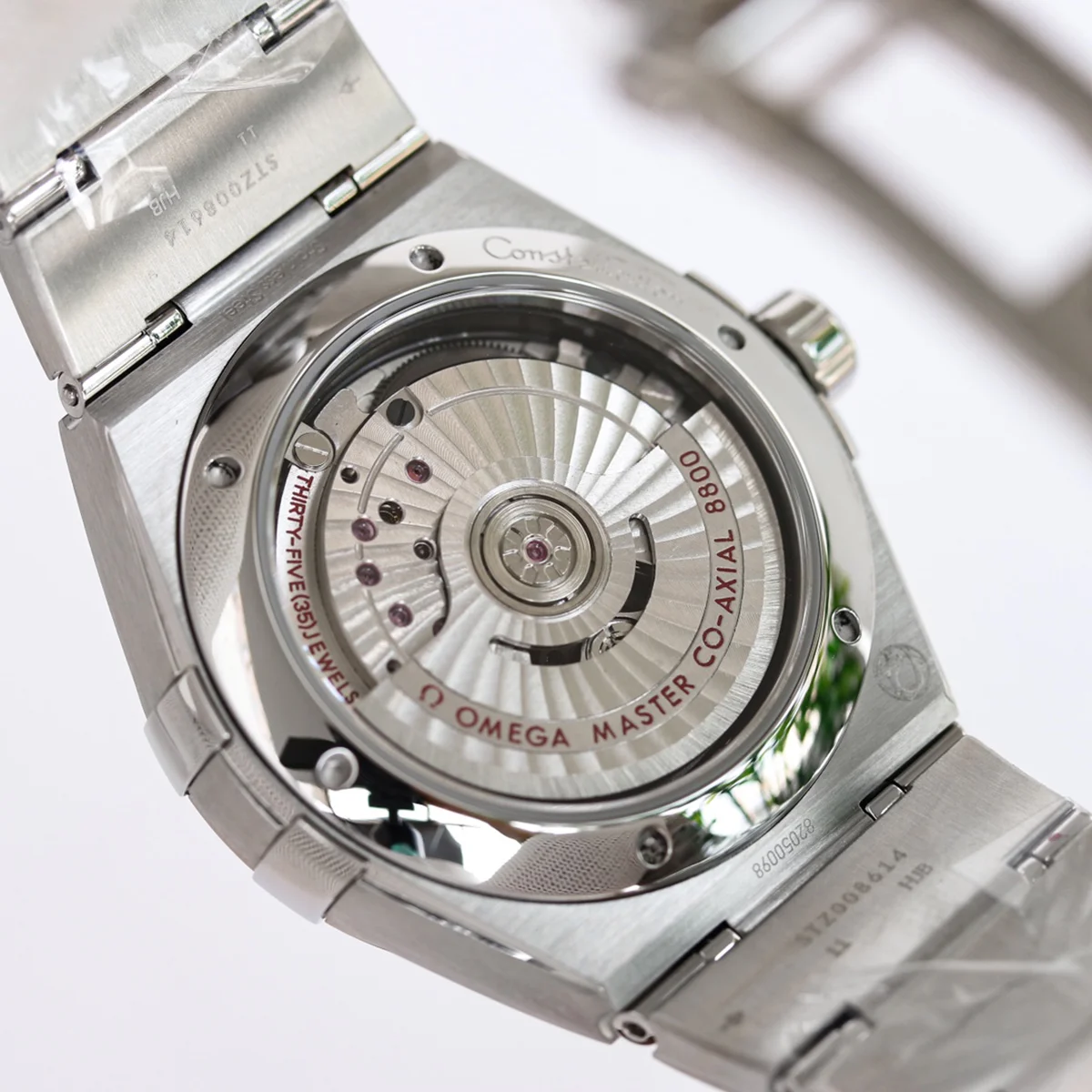 Constellation Co-Axial Chronometer 39mm Grey Dial in Steel