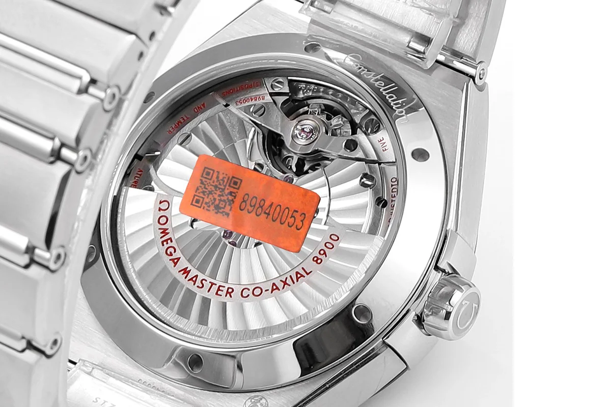 Constellation Co-Axial Master Chronometer 41mm White Dial with Ceramic Bezel on Bracelet