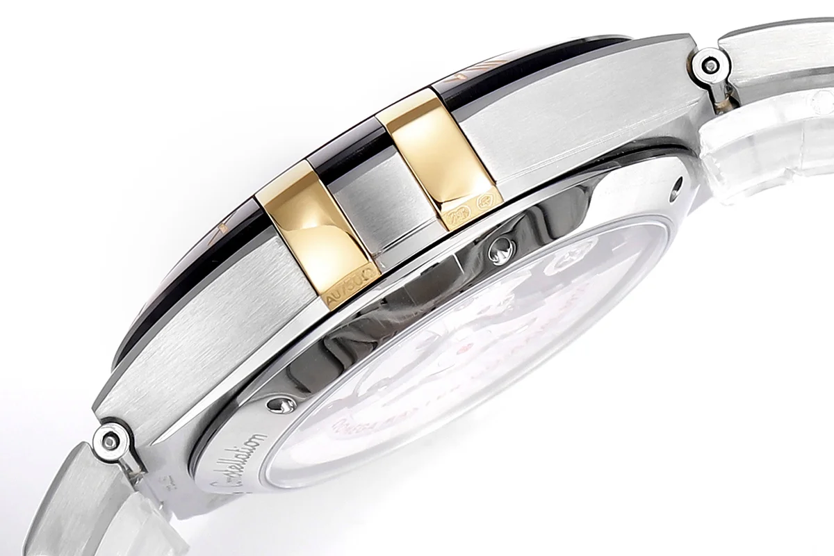 Constellation Co-Axial Master Chronometer Sedna™ Gold 41mm Green Dial with Ceramic Bezel on Bracelet