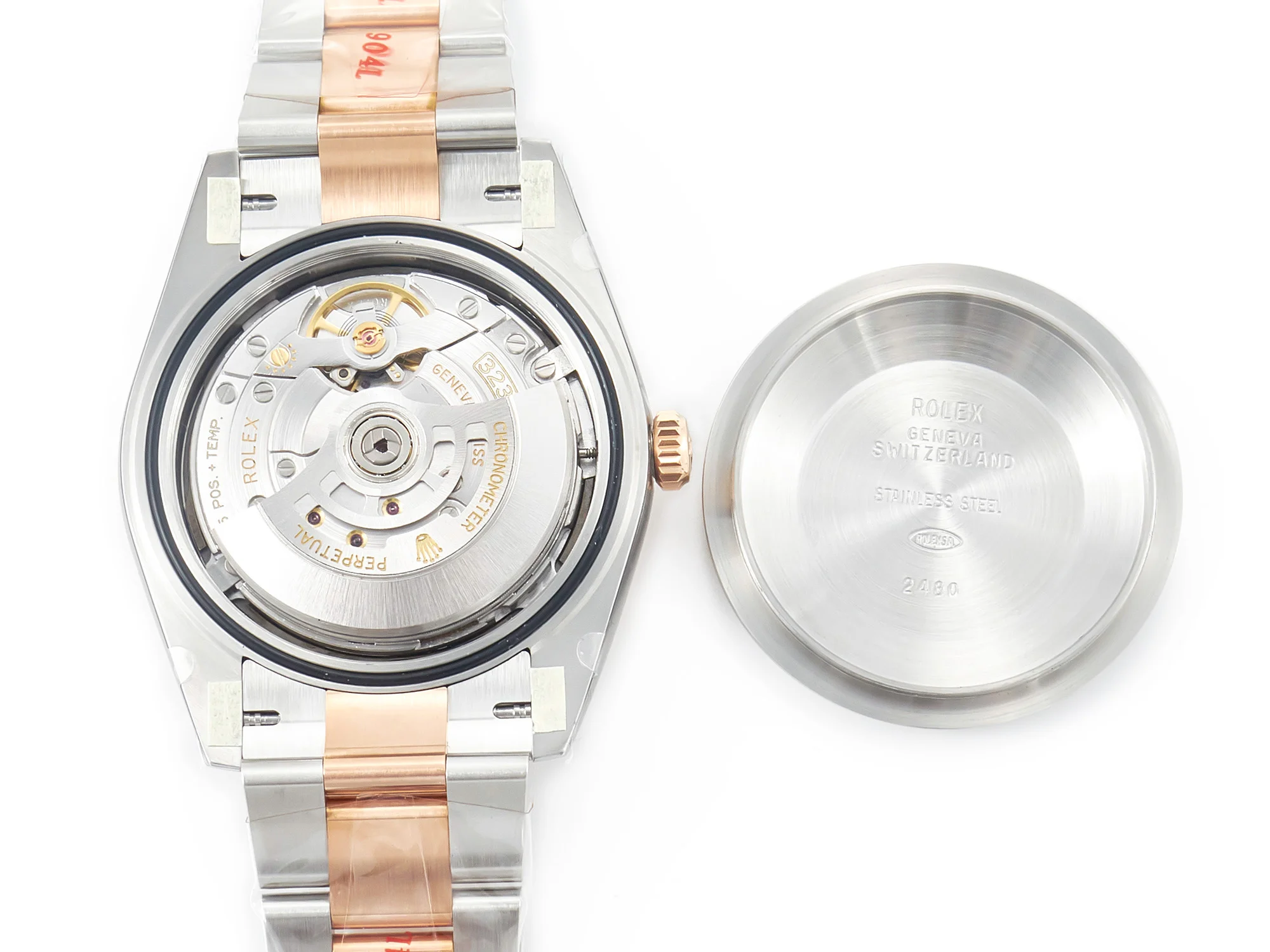 Datejust 126331 41mm 904L SS/RG Clean 1:1 Best Edition MOP Diamond Dial on Oyster Bracelet VR3235