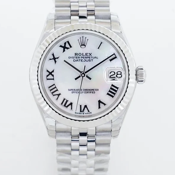 Datejust 36 126234 White MOP Dial in Steel on Jubilee Bracelet