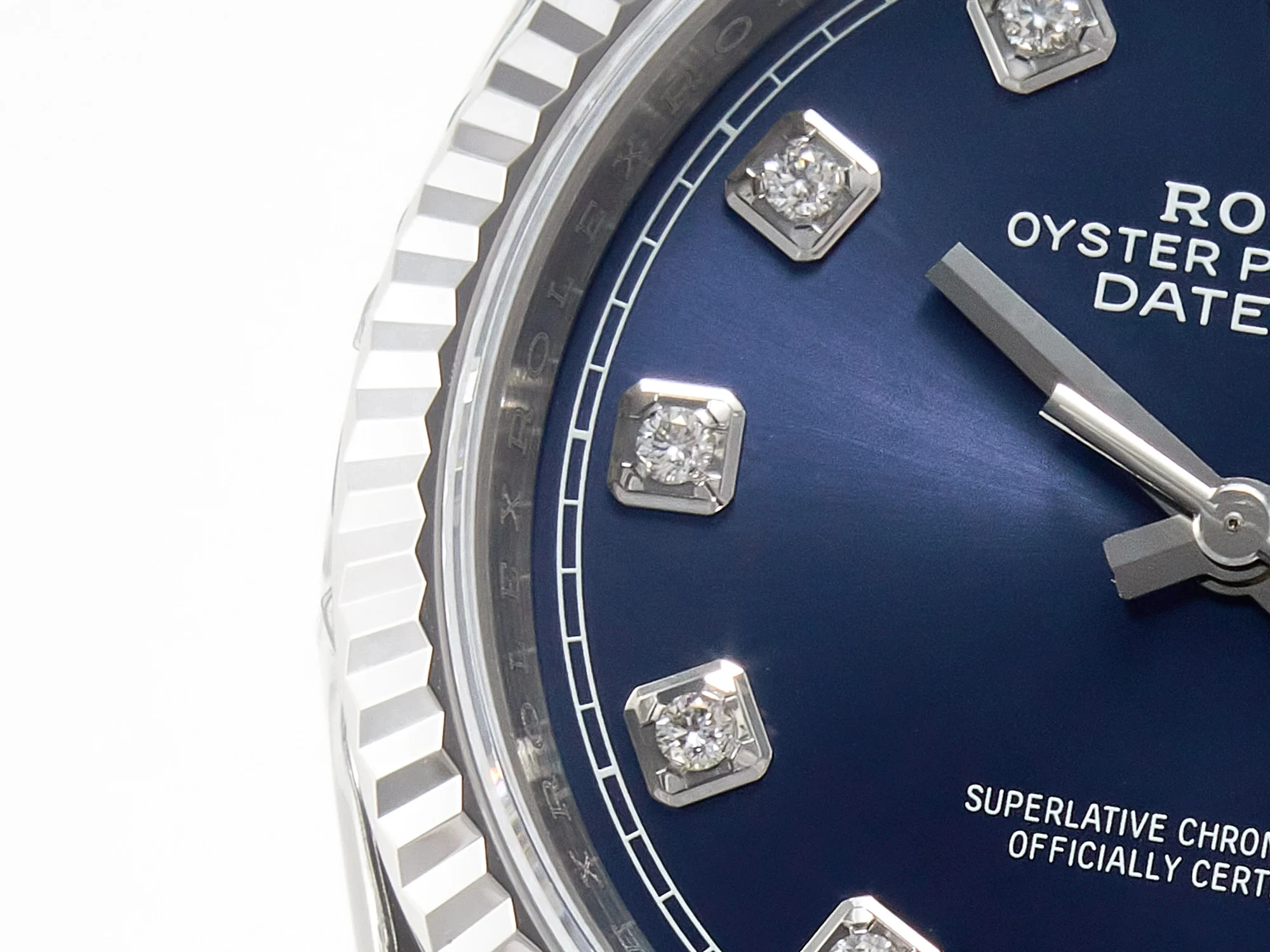 DateJust 36 SS 116234 VSF 1:1 Best Edition 904L Steel Blue Diamonds Dial on Jubilee Bracelet VS3135