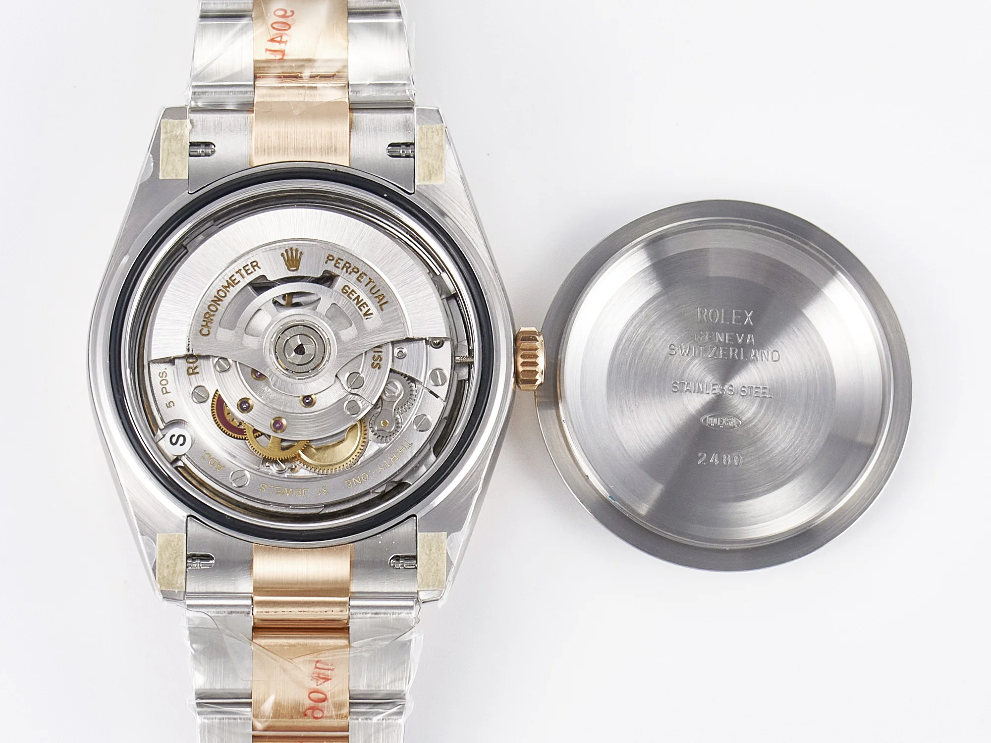 DateJust 41 126331 ARF 1:1 Best Edition 904L Steel Brown Dial on SS/RG Oyster Bracelet SH3235(Gain Weight)