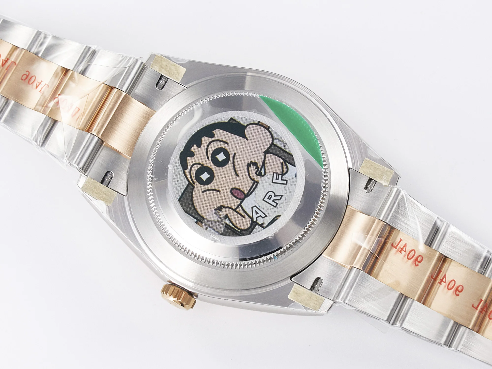 DateJust 41 126331 ARF 1:1 Best Edition 904L Steel Brown Diamonds Dial on SS/RG Oyster Bracelet SH3235(Gain Weight)