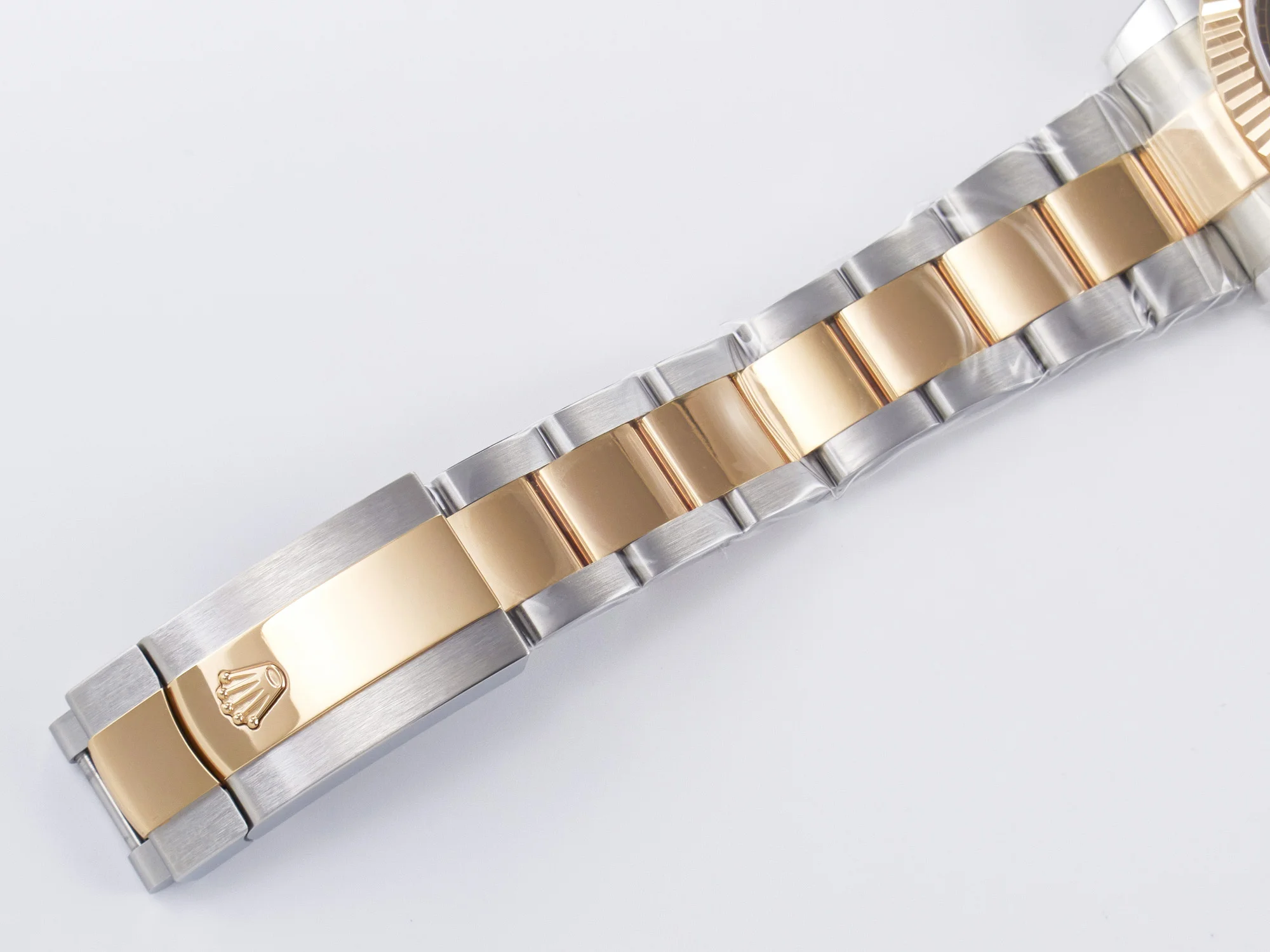 DateJust 41 126331 ARF 1:1 Best Edition 904L Steel Brown Diamonds Dial on SS/RG Oyster Bracelet SH3235(Gain Weight)