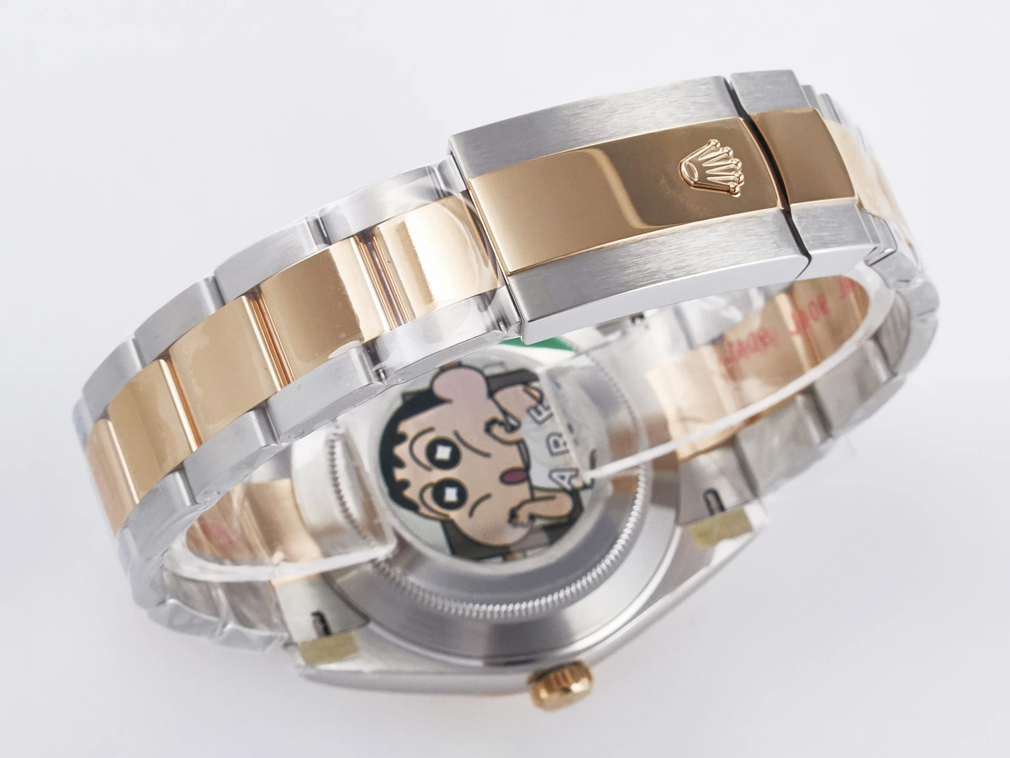 DateJust 41 126331 ARF 1:1 Best Edition 904L Steel Gray Textured Dial on SS/RG Oyster Bracelet SH3235(Gain Weight)