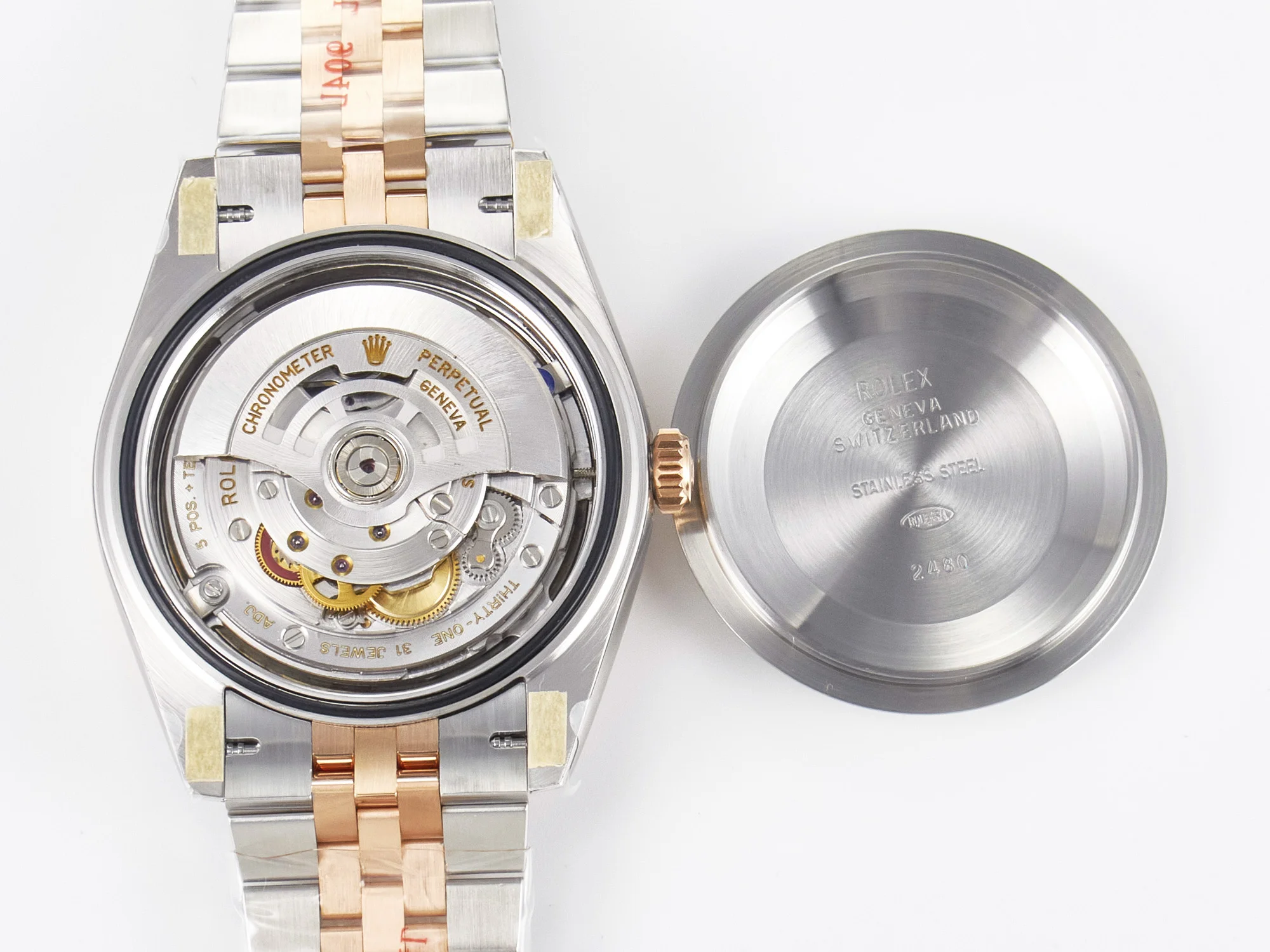 DateJust 41 126331 ARF 1:1 Best Edition 904L Steel Gray Textured Dial on SS/RG Jubilee Bracelet SH3235(Gain Weight)