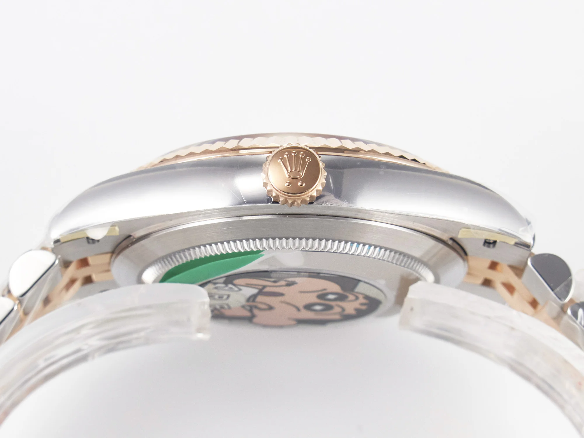DateJust 41 126331 ARF 1:1 Best Edition 904L Steel Silver Textured Dial on SS/RG Jubilee Bracelet SH3235(Gain Weight)