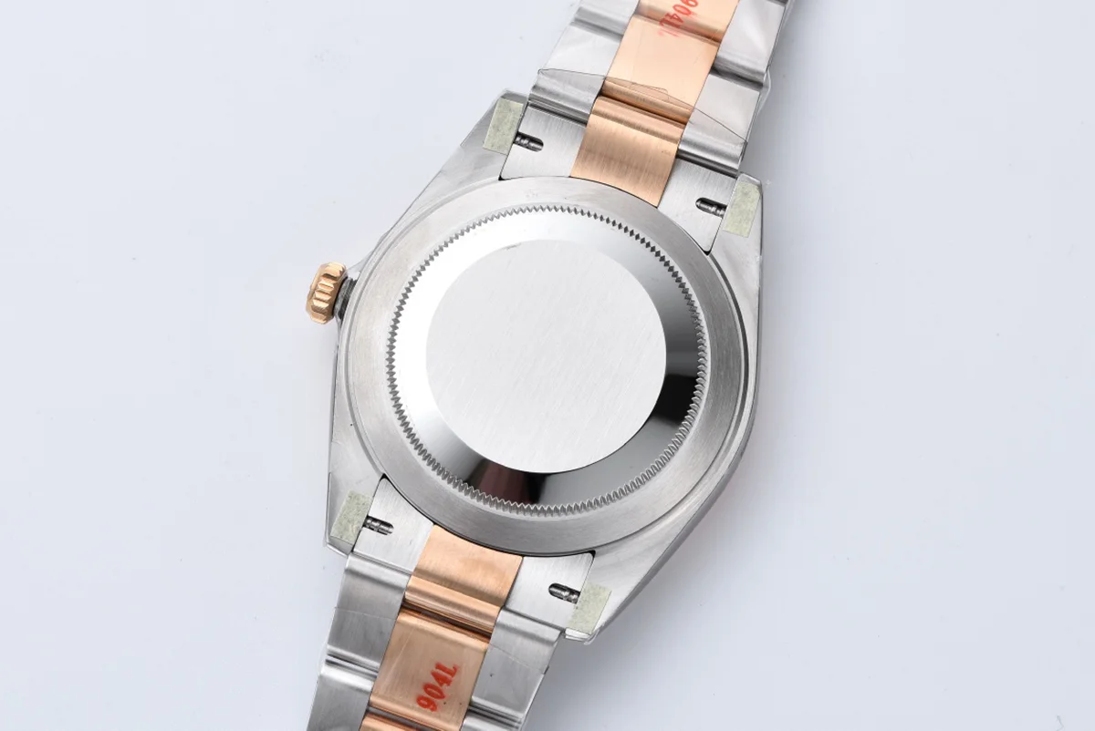 Datejust 41 126331 Chocolate Dial Stick Markers in Everose/Steel on Oyster Bracelet