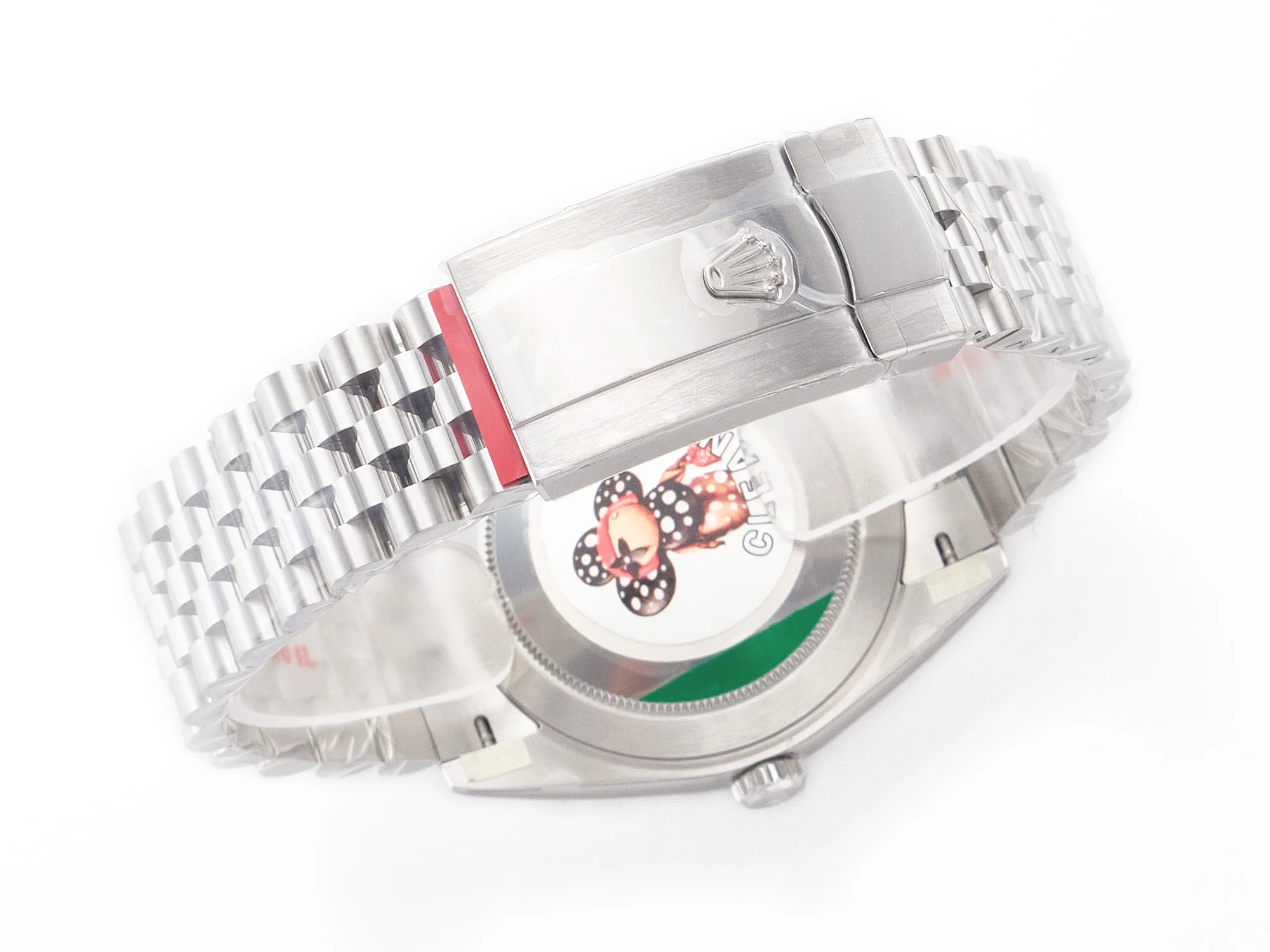DateJust 41 126334 904L SS Clean Best Edition Gray Rhodium Dial on Jubilee Bracelet S3235