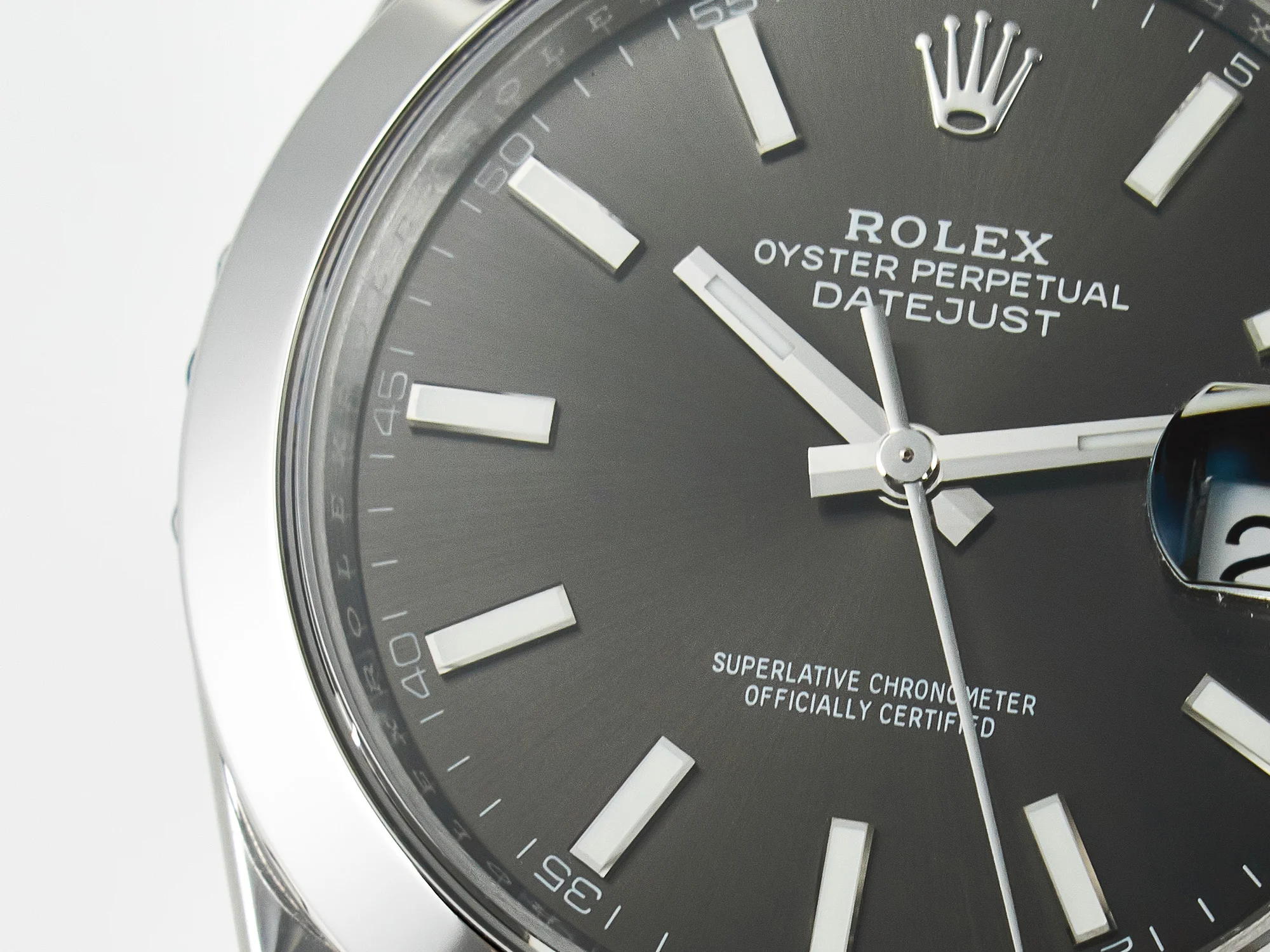 DateJust 41 126334 904L SS VSF 1:1 Best Edition Gray Dial on Oyster Bracelet VS3235