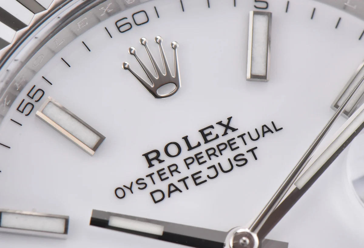 Datejust 41 126334 White Dial Stick Markers on Jubilee Bracelet