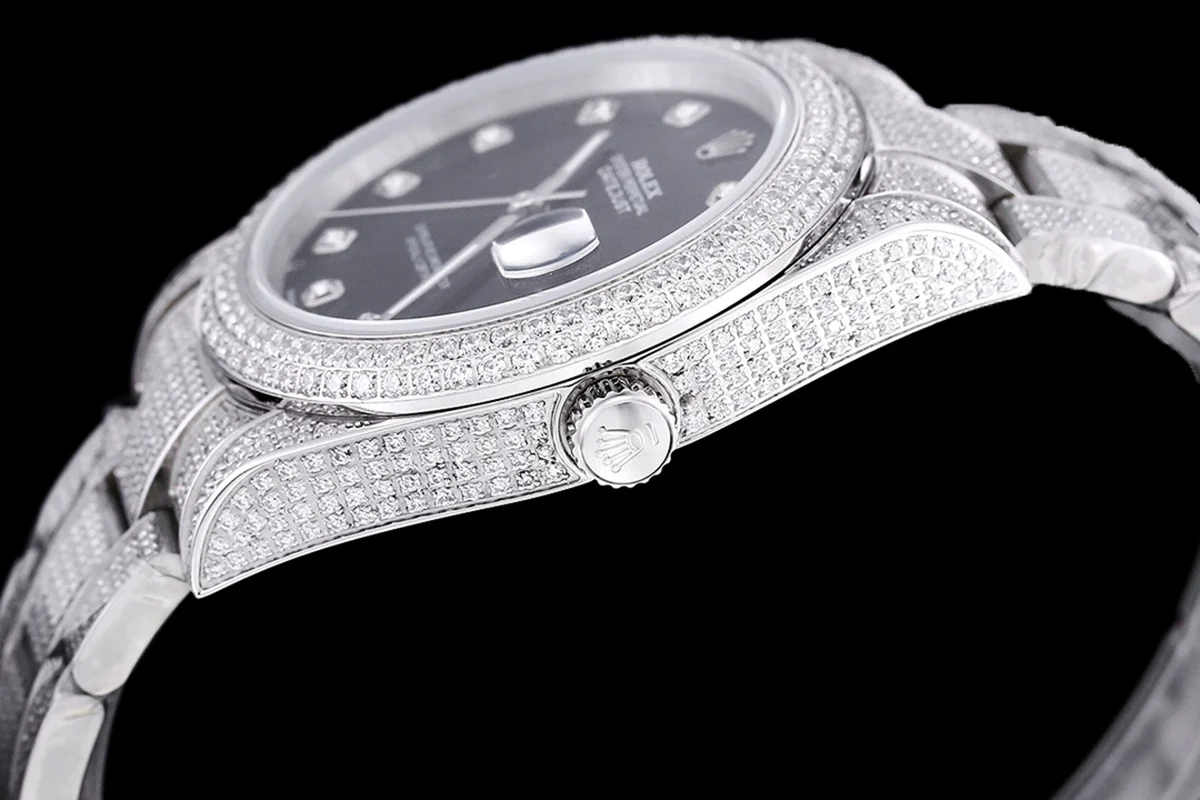 Datejust 41 with Diamond Markers in Steel