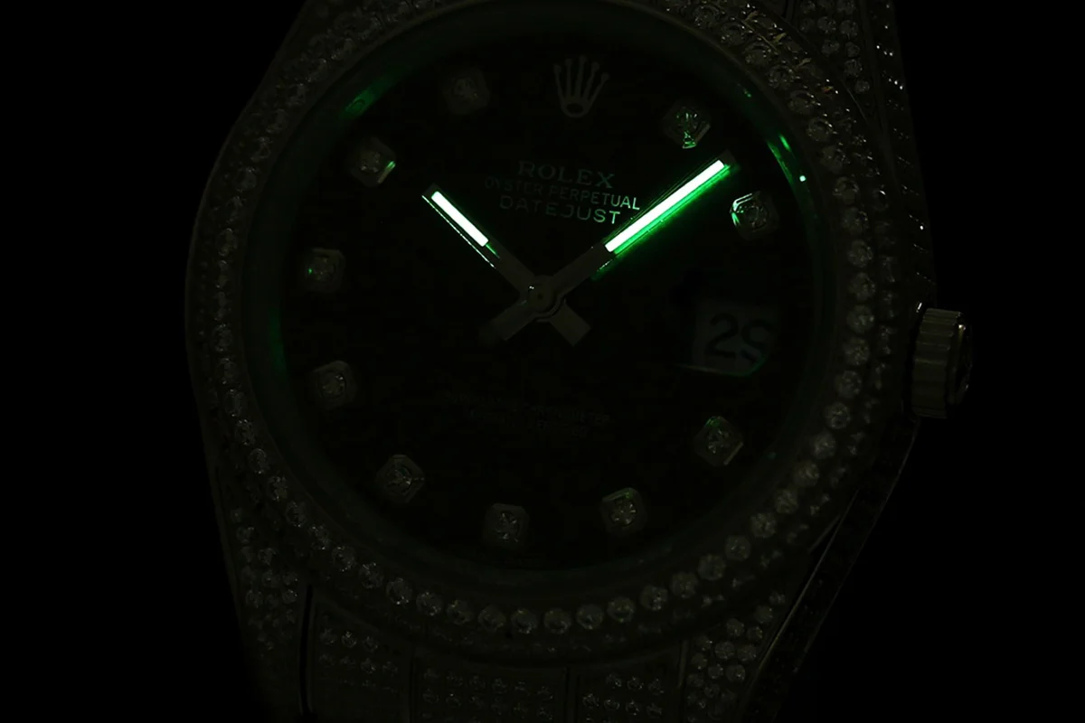 Datejust 41 with Diamond Markers in Steel
