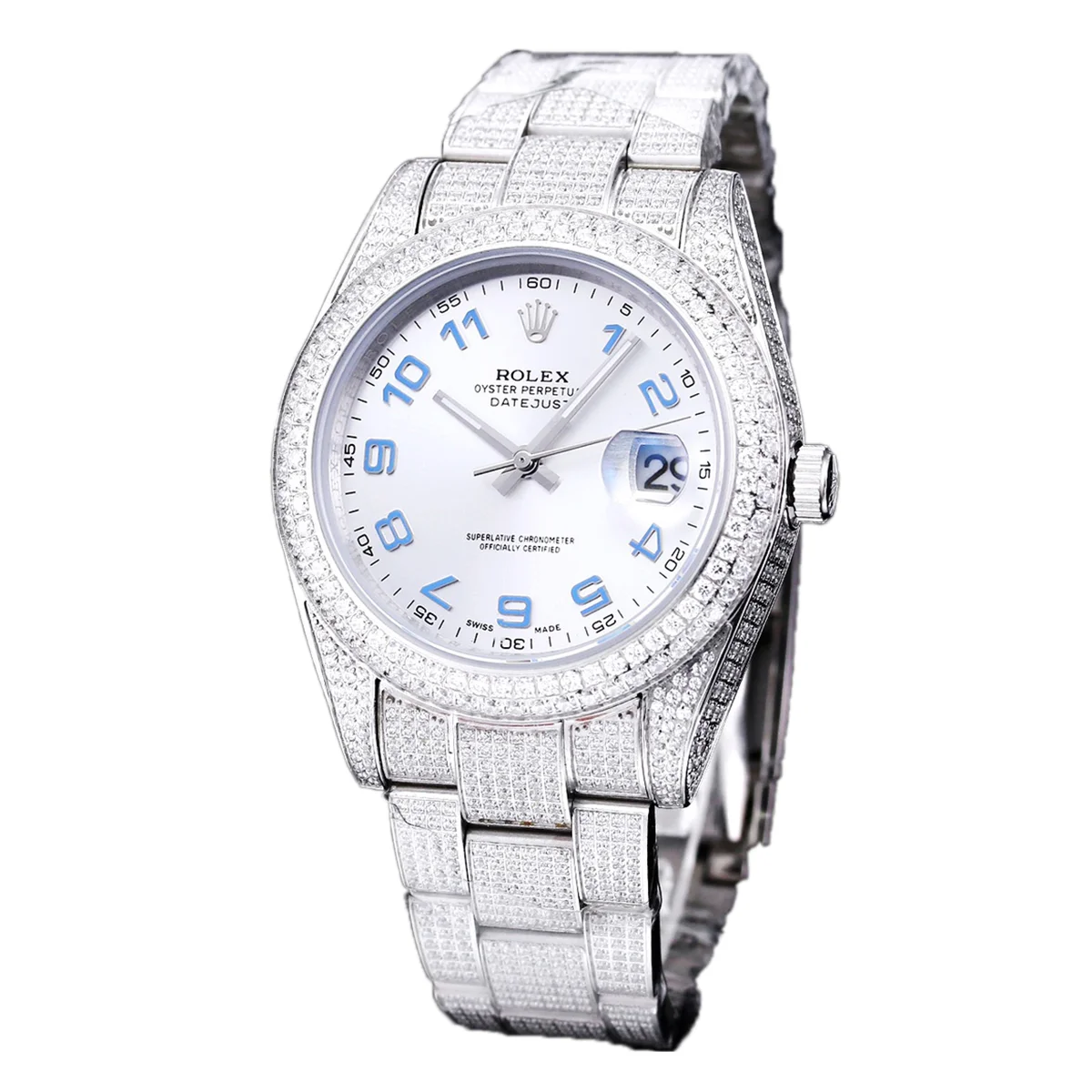 Datejust 41 with Stick Markers in Steel