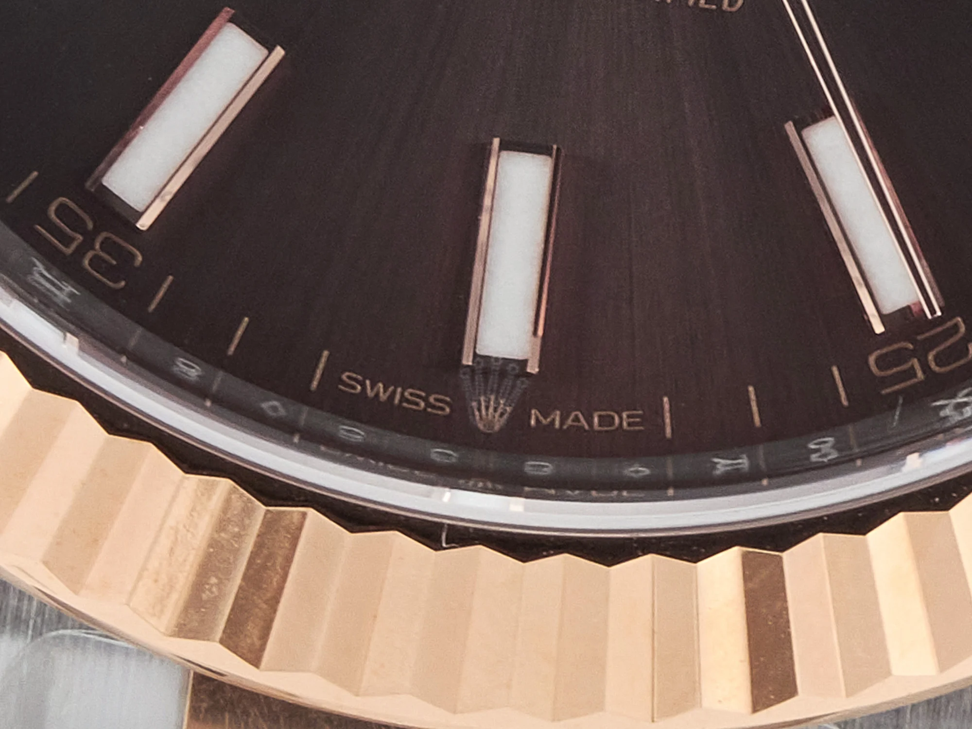 DateJust 41mm 126331 904L SS/RG Clean 1:1 Best Edition Brown Dial on Jubilee Bracelet VR3235