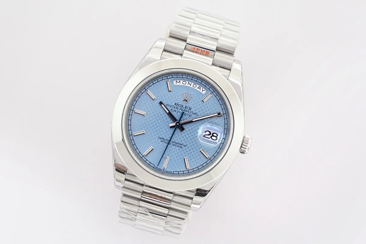 Day-Date 40 228206 Glacier Dial in Platinum