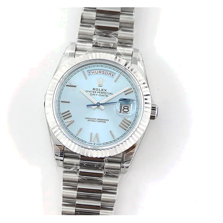 Day-Date 40 228236 Blue Dial in Platinum