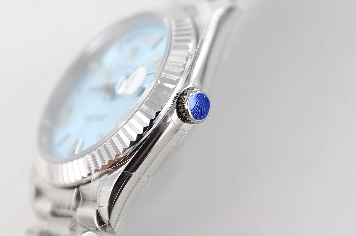 Day-Date 40 228236 Blue Dial in Platinum