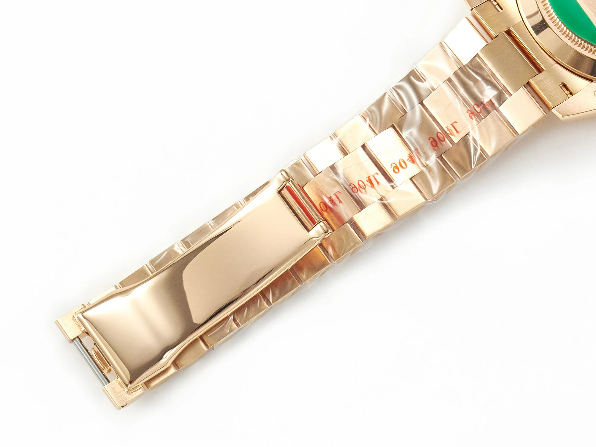 DayDate 40 228235 ARF 904L Steel Brown Crystal Diamonds Bezel on President Bracelet VR3255