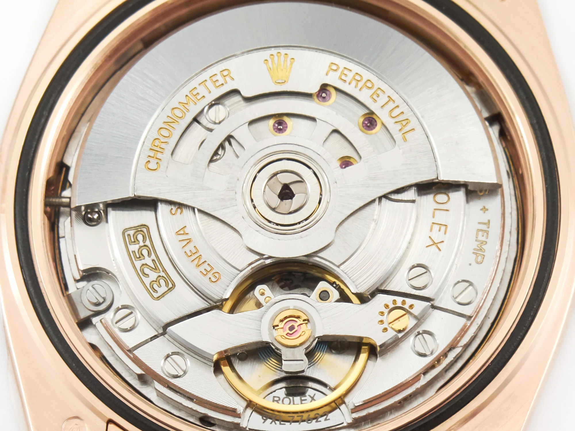 DayDate 40 228235 ARF 904L Steel Brown Stick Dial on President Bracelet VR3255
