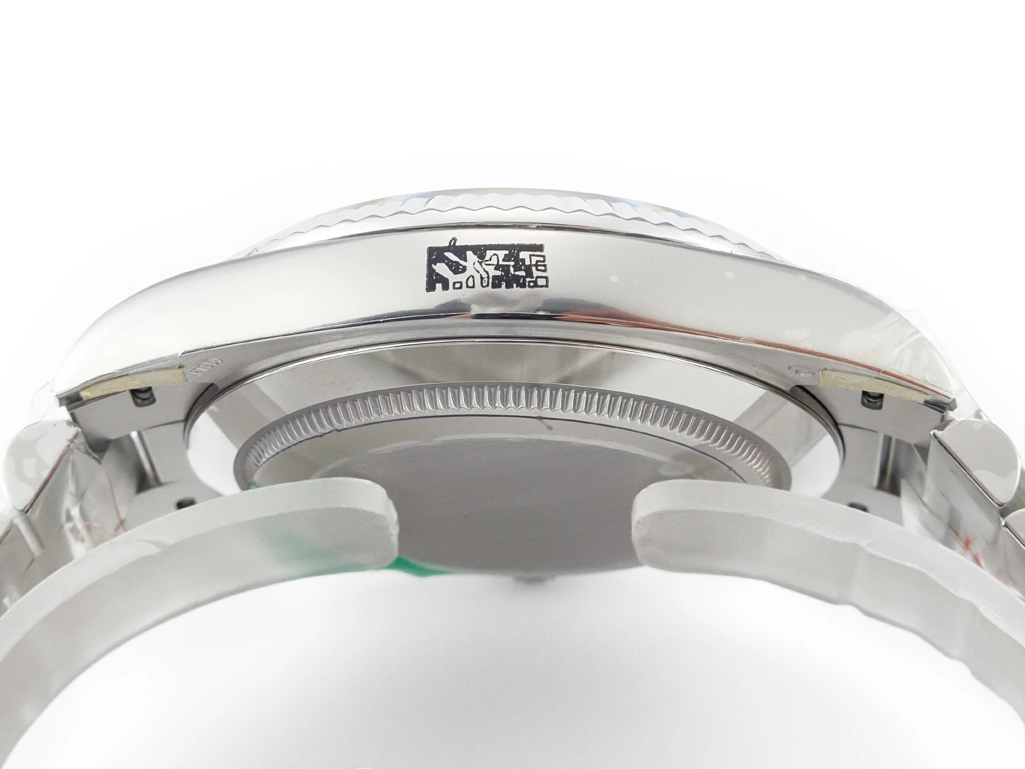 DayDate 40 228236 ARF 904L Steel Tiffany Blue Stick Dial on President Bracelet VR3255