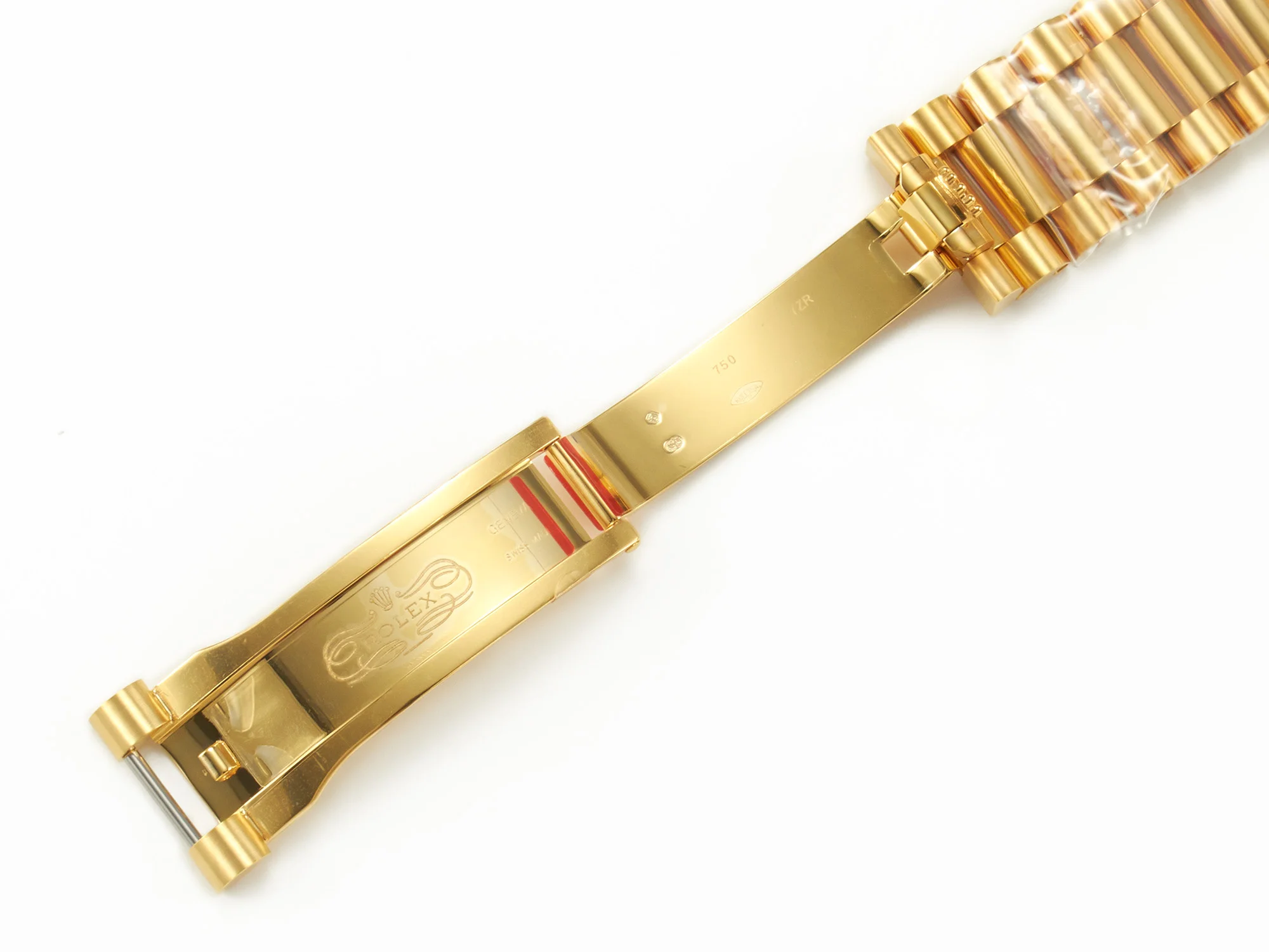 DayDate 40 228238 ARF 904L Steel Gold Stick Dial on President Bracelet VR3255