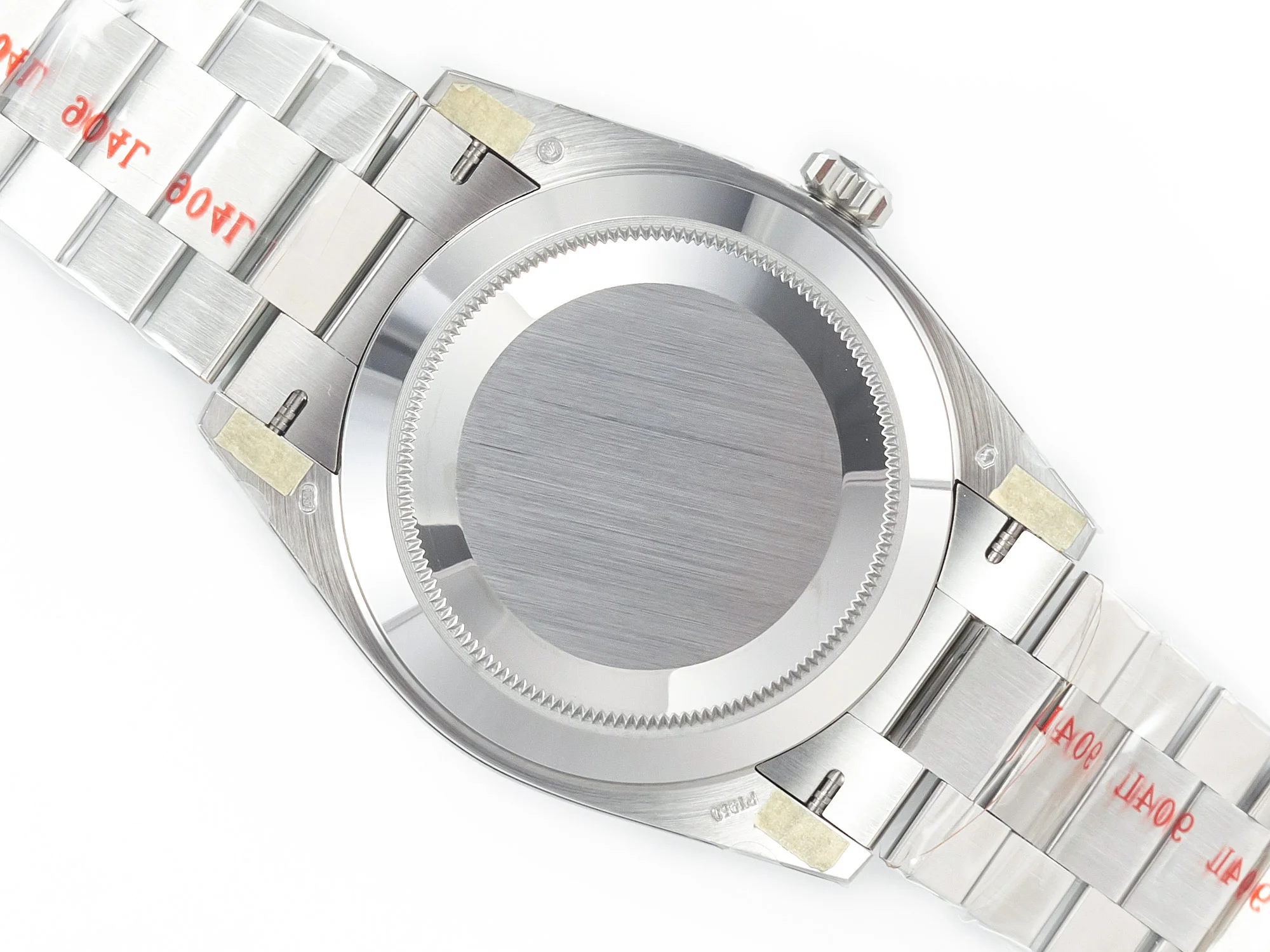 DayDate 40 228239 ARF 904L Steel Grey Stick Dial on President Bracelet VR3255