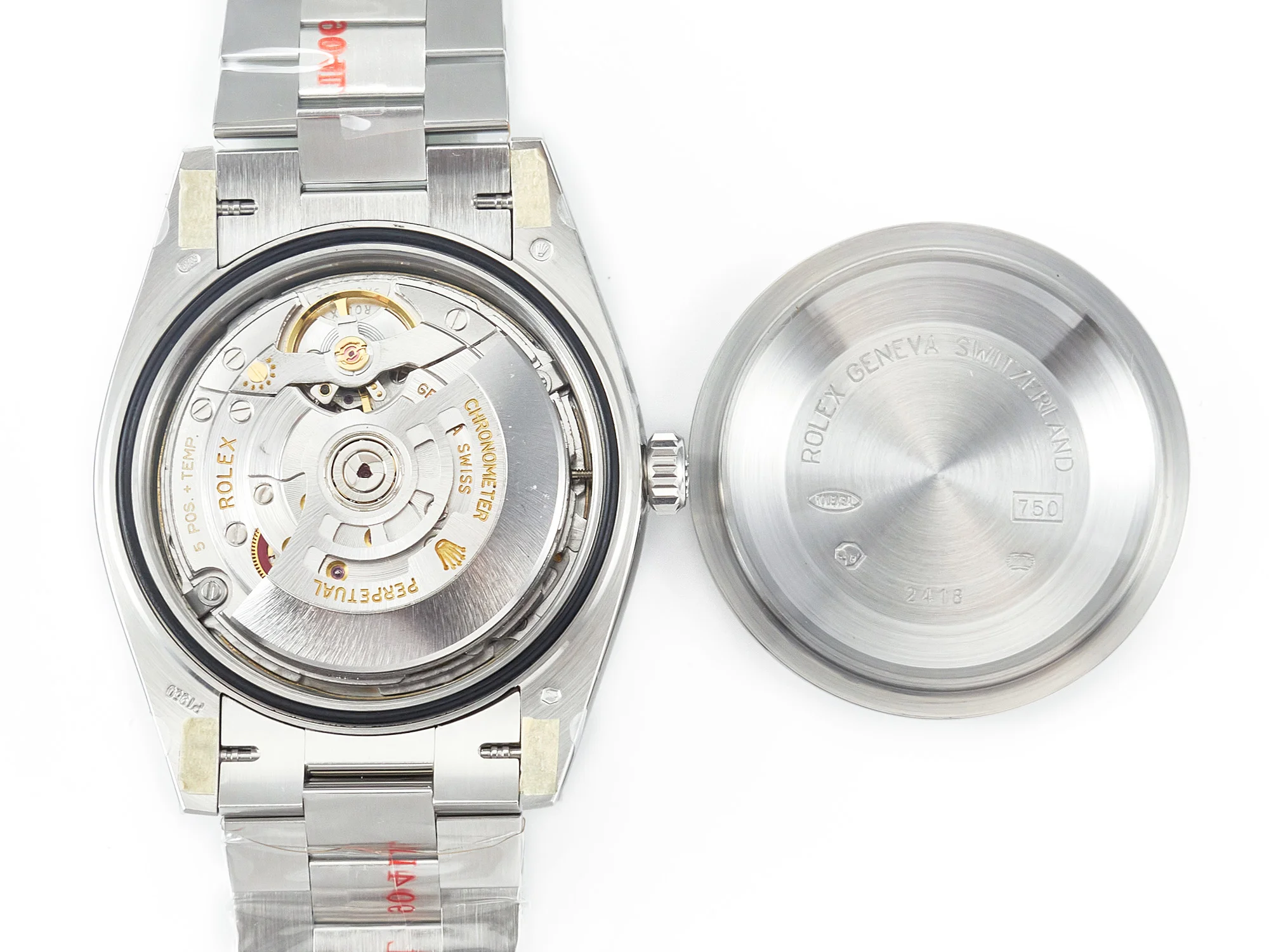 DayDate 40 228239 ARF 904L Steel Grey Stick Dial on President Bracelet VR3255