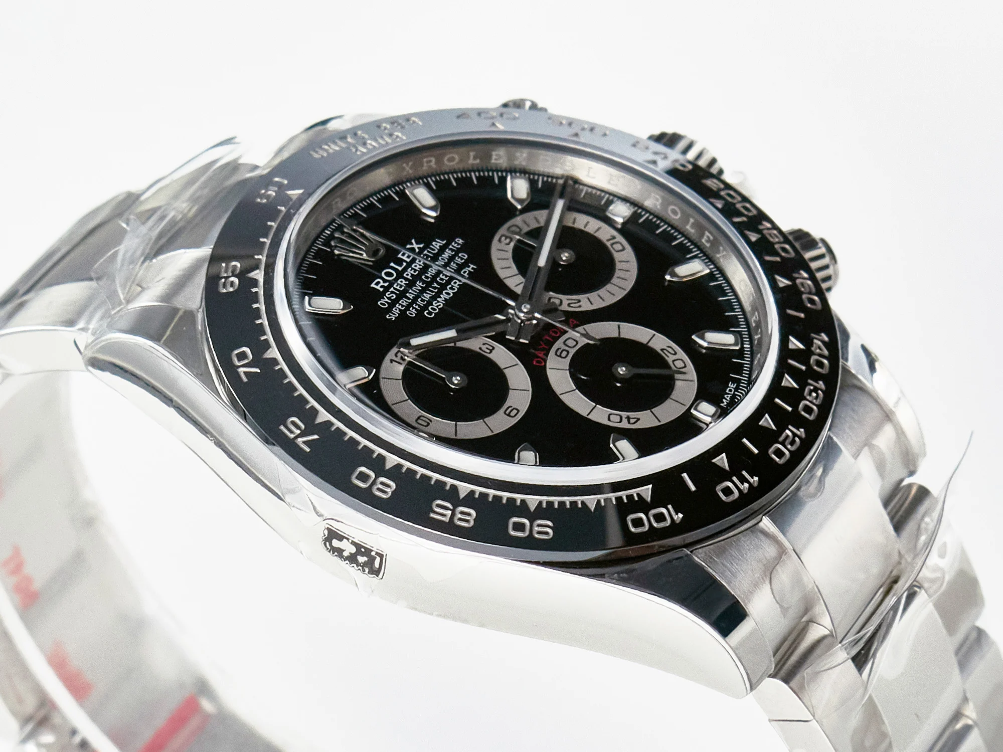Daytona 116500 VSF 1:1 Best Edition 904L Steel Black Dial on SS Bracelet DD4130