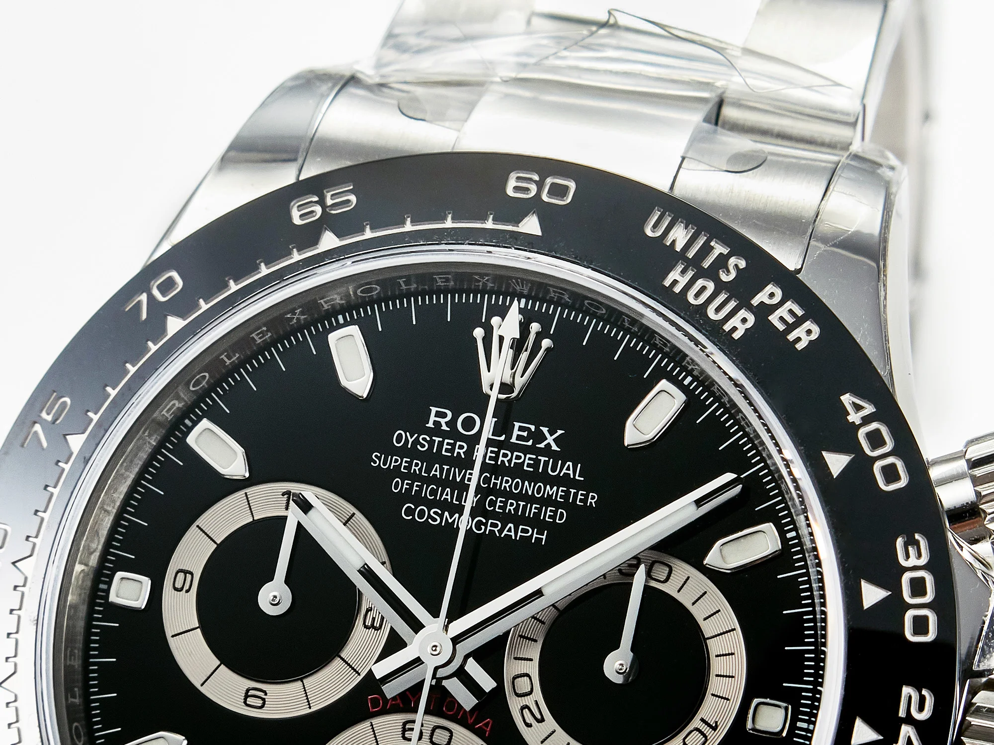 Daytona 116500 VSF 1:1 Best Edition 904L Steel Black Dial on SS Bracelet DD4130
