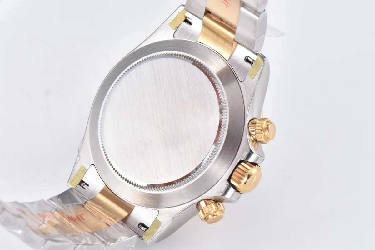 Daytona 116503LN Black Dial with Diamond Maker in Steel/Yellow Gold