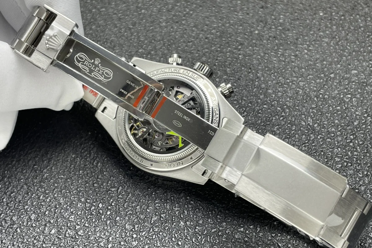 Daytona 116508 Neon Artisans de Genève Unveils White Dial in Steel