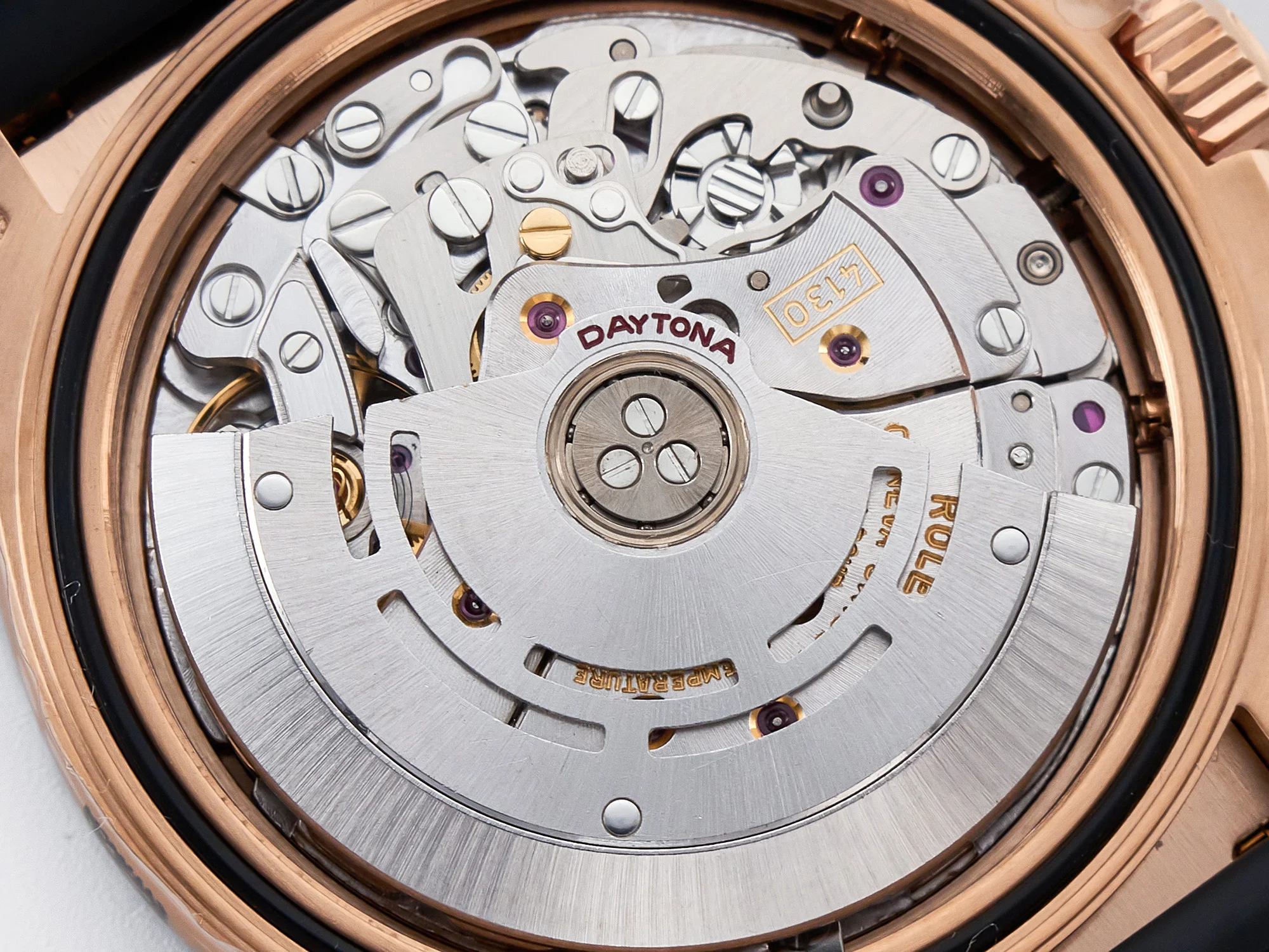 Daytona 116515 Clean 1:1 Best Edition 904L Steel RG White Dial on Oysterflex Strap SA4130