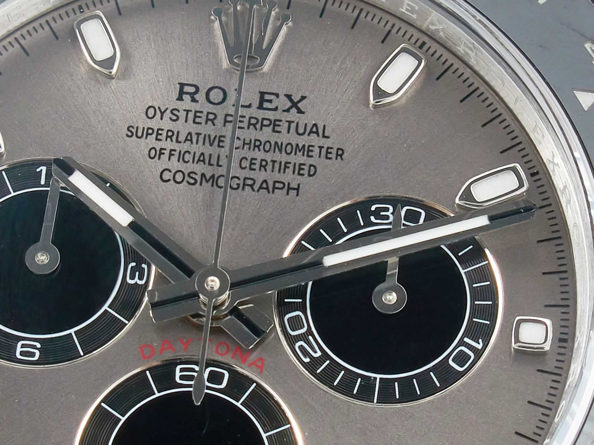 Daytona 116519 APS 1:1 Best Edition 904L SS Case Grey Dial on Oysterflex Strap SH4130 (Gain Weight)